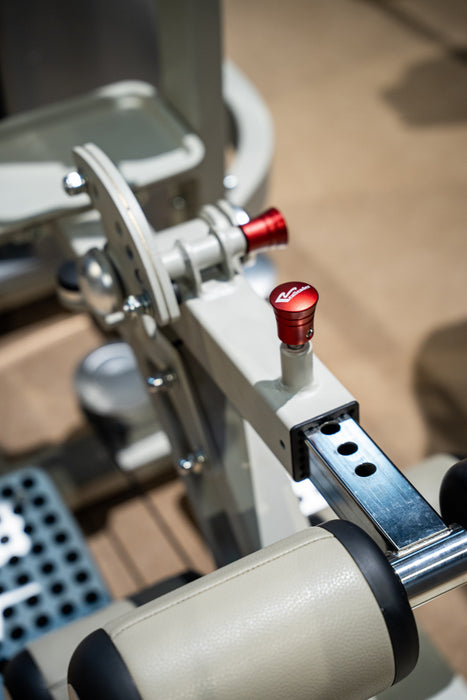 Gluteleader Standing Hip Thrust GL-1004 red adjustment handle detail